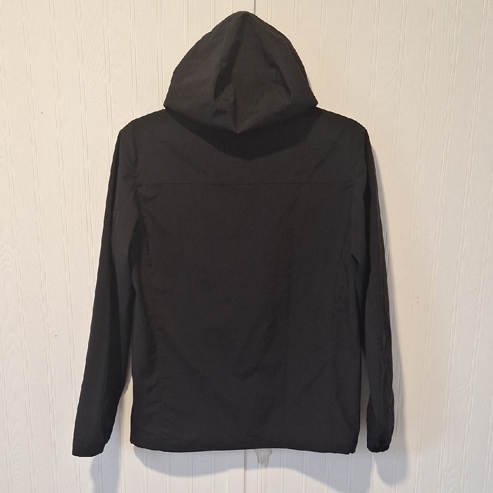 Hawke & Co Men's Black Hooded Jacket - Lightweight & Functional size S - Picture 7 of 9